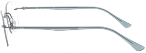 Original Ray-Ban RB8725 Sehbrillen Bügel, Farbe 1028 · Dunkel sand gunmetal