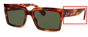 Original Ray-Ban RB2191 Inverness Bügel, Farbe 954 · Gestreift Havanna