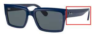 Original Ray-Ban RB2191 Inverness Bügel, Farbe 1321 · Blau
