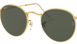 Originalgläser Ray-Ban RB3447 Round Metal, Farbe 31 · Grün