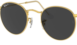 Originalgläser Ray-Ban RB3447 Round Metal, Farbe 48 · Schwarz polarisiert