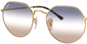 Originalgläser Ray-Ban RB3565 Jack, Farbe GD · Transparent Verlauf blau Verlauf braun