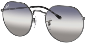 Originalgläser Ray-Ban RB3565 Jack, Farbe GF · Transparent Verlauf blau Verlauf grau