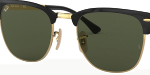 Originalgläser Ray-Ban RB3716 Clubmaster Metal, Farbe G15 · Grün klassisch