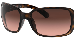 Originalgläser Ray-Ban RB4068, Farbe A5 · Braun Verlauf