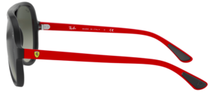 Original Ray-Ban RB4125M Bügel, Farbe F644 · Schwarz