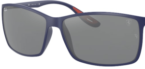 Originalgläser Ray-Ban RB4179 Liteforce, Farbe 6G · Verspiegelt grau total · Kunststoff