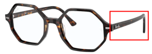 Original Ray-Ban RB5472 Britt Bügel, Farbe 2012 · Havanna dunkel