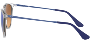 Original Ray-Ban RB9547S Junior JUNIOR ERIKA Bügel, Farbe 7029 · Transparent