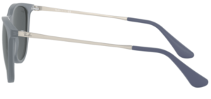 Original Ray-Ban RB9547S Junior JUNIOR ERIKA Bügel, Farbe 7058 · Rubber transparent grau