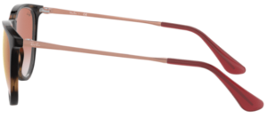 Original Ray-Ban RB9547S Junior JUNIOR ERIKA Bügel, Farbe 7047 · Havanna