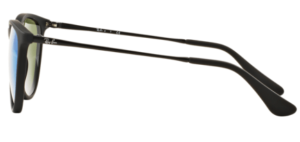 Original Ray-Ban RB9547S Junior JUNIOR ERIKA Bügel, Farbe 7005 · Rubber schwarz