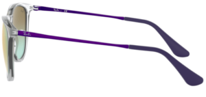 Original Ray-Ban RB9547S Junior JUNIOR ERIKA Bügel, Farbe 7030 · Transparent