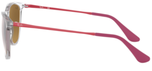 Original Ray-Ban RB9547S Junior JUNIOR ERIKA Bügel, Farbe 7032 · Transparent