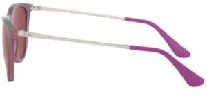 Original Ray-Ban RB9547S Junior JUNIOR ERIKA Bügel, Farbe 7056 · Rubber transparent fuxia