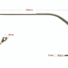 Kompatible Bügel für Ray-Ban RB3460 Aviator Flip Out