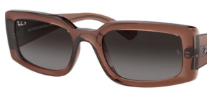 Originalgläser Ray-Ban RB4395 Kiliane, Farbe T3 · Grau dunkel Verlauf polarisiert · Kunststoff