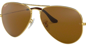 Originalgläser Ray-Ban RB8307, Farbe 57 · Braun polarisiert