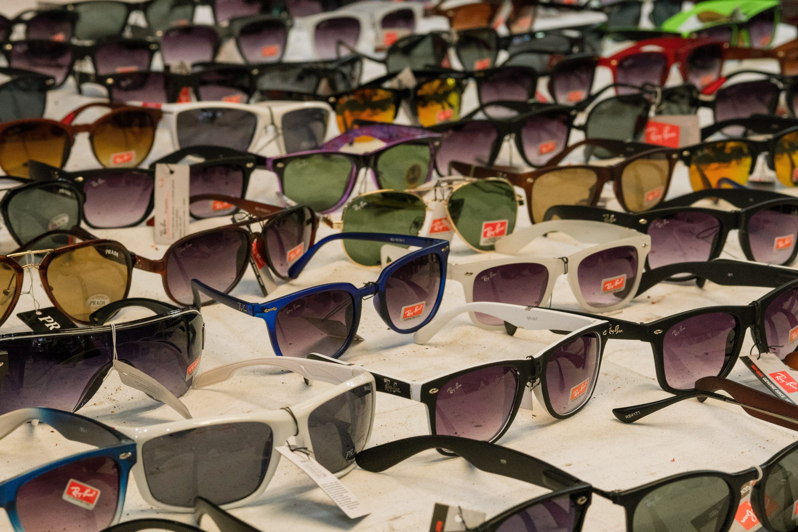 Ray-Ban-Gläsern