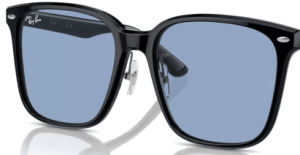 Originalgläser Ray-Ban RB2206D, Farbe 72 · Blau hell · Kunststoff