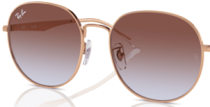 Originalgläser Ray-Ban RB3727D, Farbe I8 · Blau hell Verlauf violett · Kunststoff