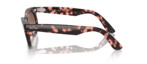 Original Ray-Ban RB2242 Wayfarer Oval Bügel, Farbe 1334 · Rosa Havanna