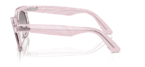 Original Ray-Ban RB2242 Wayfarer Oval Bügel, Farbe 1384 · Phototrop waves lila