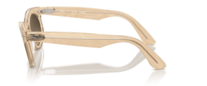 Original Ray-Ban RB2242 Wayfarer Oval Bügel, Farbe 1386 · Phototrop waves braun