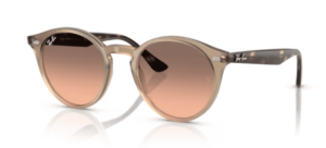Ray-Ban 2180, Farbe 678846 · Rosa Verlauf grau