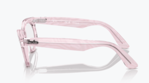 Original Ray-Ban RB2242V Sehbrillen WAYFARER OVAL Bügel, Farbe 8292 · Phototrop waves lila