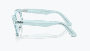 Original Ray-Ban RB2242V Sehbrillen WAYFARER OVAL Bügel, Farbe 8293 · Phototrop waves azure