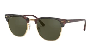 Ray-Ban 3016 CLUBMASTER, Farbe W0366 · Mock Schildpatt auf arista