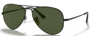 Ray-Ban RB3689 AVIATOR METAL II, Farbe 914831 schwarz
