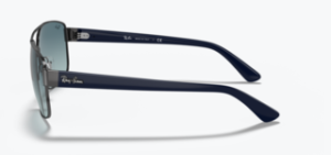 Original Ray-Ban RB3663 Bügel, Farbe 004/3M · Gunmetal
