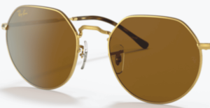 Originalgläser Ray-Ban RB3565 Jack, Farbe 33 · Braun einfarbig