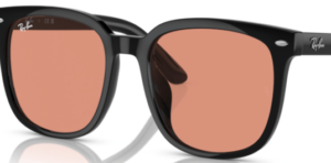Originalgläser Ray-Ban RB4401D, Farbe 74 · Orange · Kunststoff