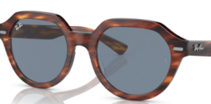 Originalgläser Ray-Ban RB4399 Gina, Farbe 62 · Blau