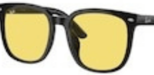 Originalgläser Ray-Ban RB4401D, Farbe 85 · Gelb · Kunststoff