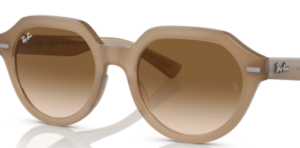 Originalgläser Ray-Ban RB4399 Gina, Farbe 651 · Braun