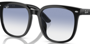 Originalgläser Ray-Ban RB4401D, Farbe 19 · Transparent Verlauf blau hell · Kunststoff