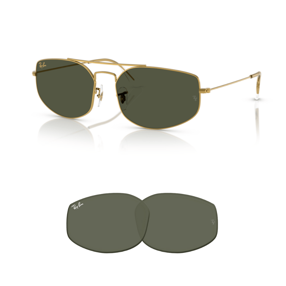 Original Ray-Ban 3845 EXPLORER 5 Ersatzgläser
