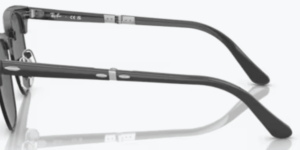 Original Ray-Ban RB2176 Clubmaster Folding Bügel, Farbe 1367 · Grau auf schwarz
