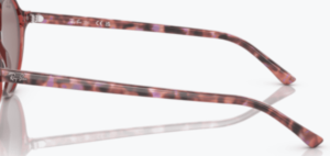 Original Ray-Ban RB2195 Thalia Bügel, Farbe 6637 · Transparent rosa