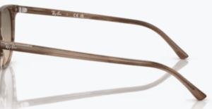 Original Ray-Ban RB2197 Elliot Bügel, Farbe 1392 · Gestreift braun & grün