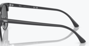 Original Ray-Ban RB3016 Clubmaster Bügel, Farbe 1367 · Grau auf schwarz