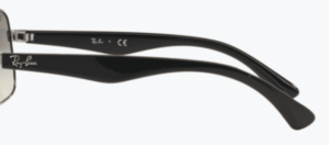 Original Ray-Ban RB3483 Bügel, Farbe 003 · Silber