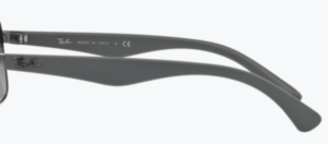 Original Ray-Ban RB3516 Bügel, Farbe 019 · Silber matt