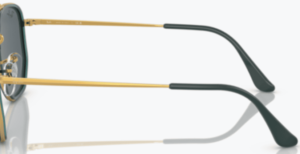 Original Ray-Ban RB3648M The Marshal II Bügel, Farbe 9241 · Gold