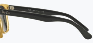Original Ray-Ban RB4184 Wayfarer Liteforce Bügel, Farbe 6043 · Honey