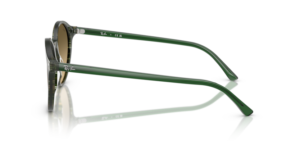 Original Ray-Ban RB2230 Bernard Bügel, Farbe 1421 · Transparent shade fantasy grün